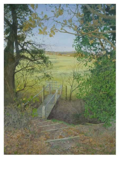 Wladyslaw Mirecki - Steps, footbridge and kissing gate